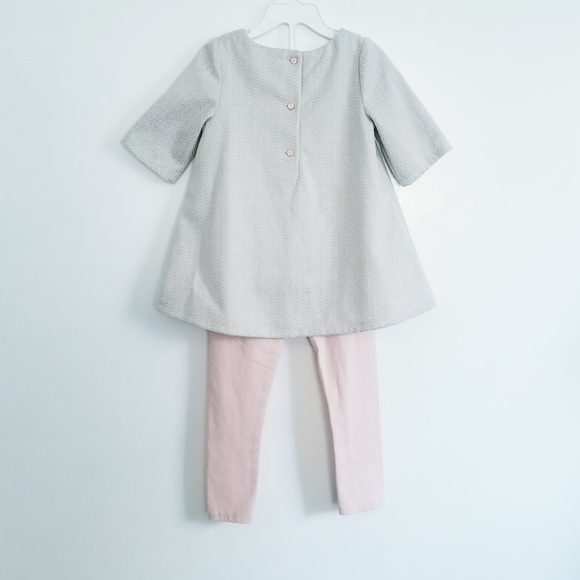 Tahari Girls Outfit Matching Top and Legging Set Size 4T - Picture 8 of 13